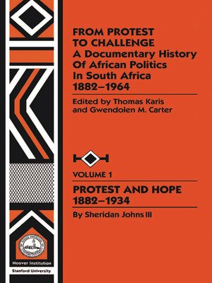 cover image of From Protest to Challenge, Volume 1